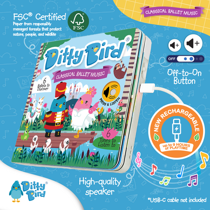 Classical Ballet Music | USB-C Rechargeable