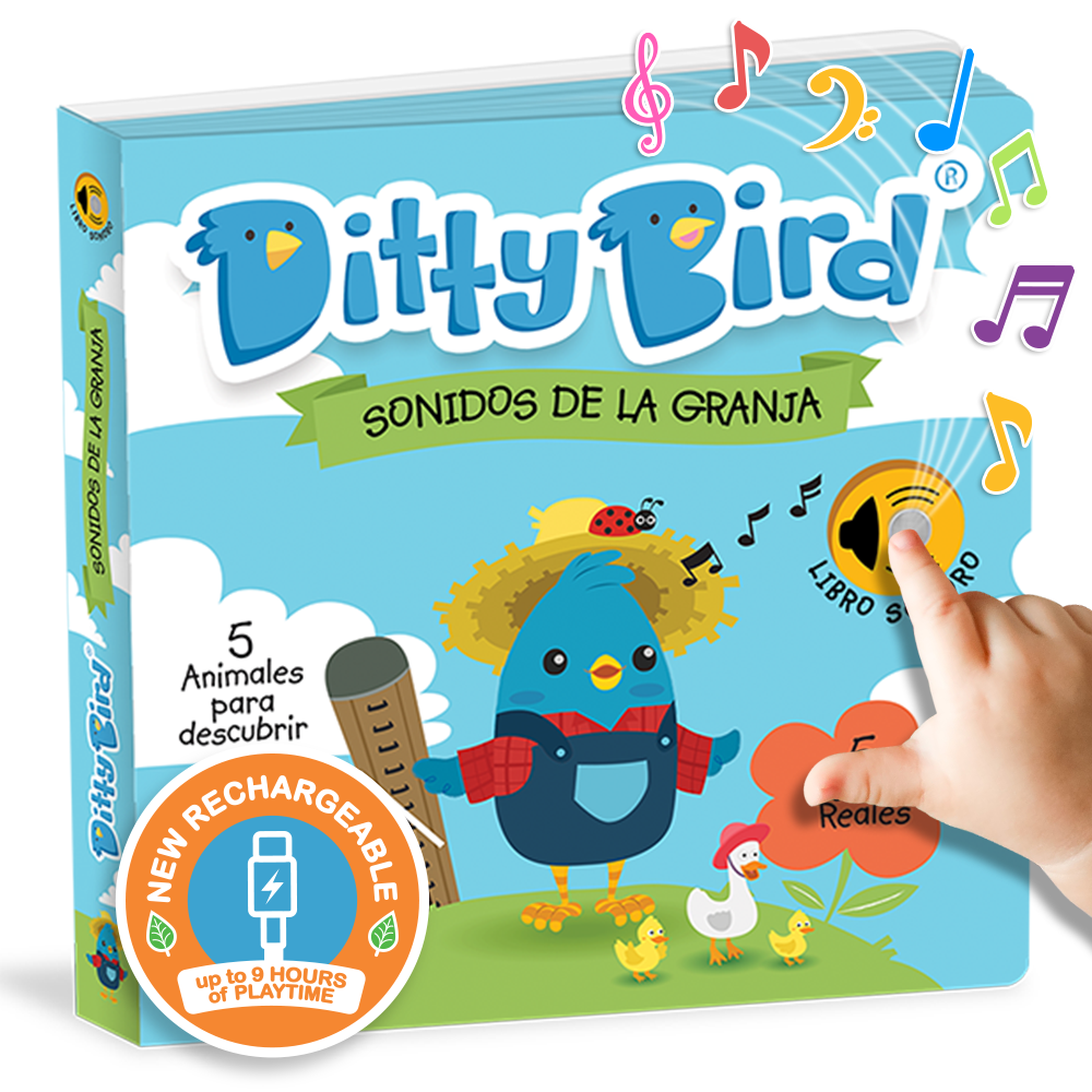 Sonidos de la Granja en Español | USB-C Rechargeable