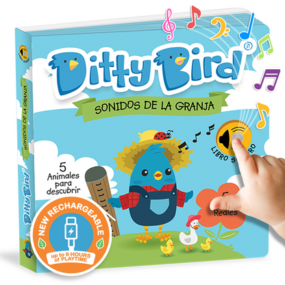 Sonidos de la Granja en Español | USB-C Rechargeable
