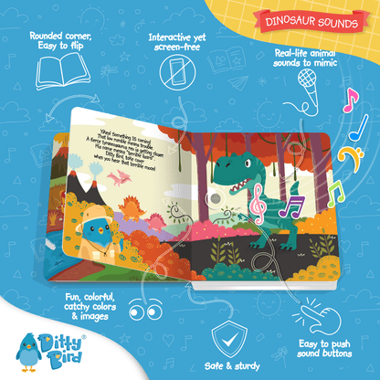 Dinosaur sounds | USB-C Rechargeable