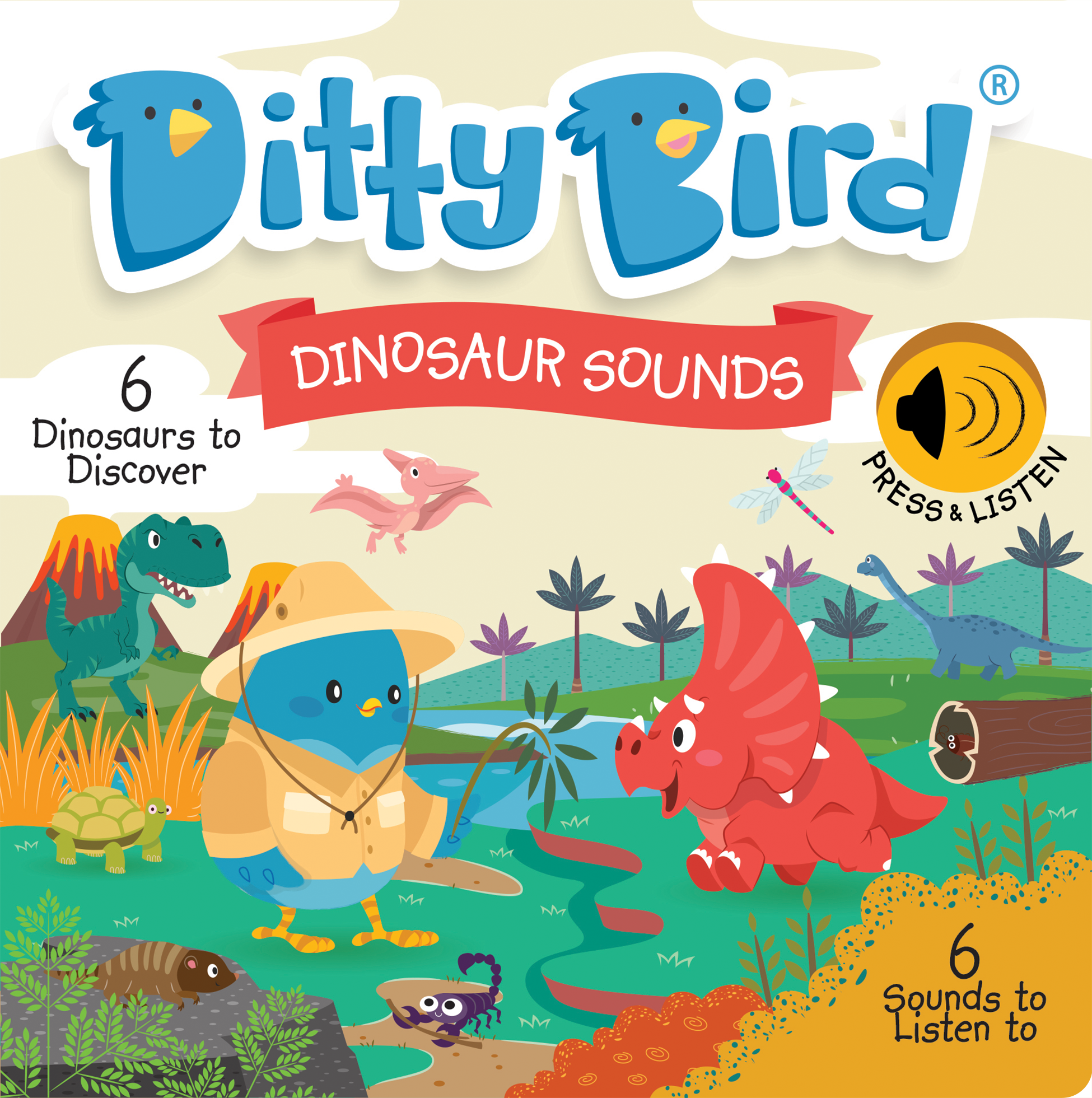 Ditty Bird - Dinosaur sounds