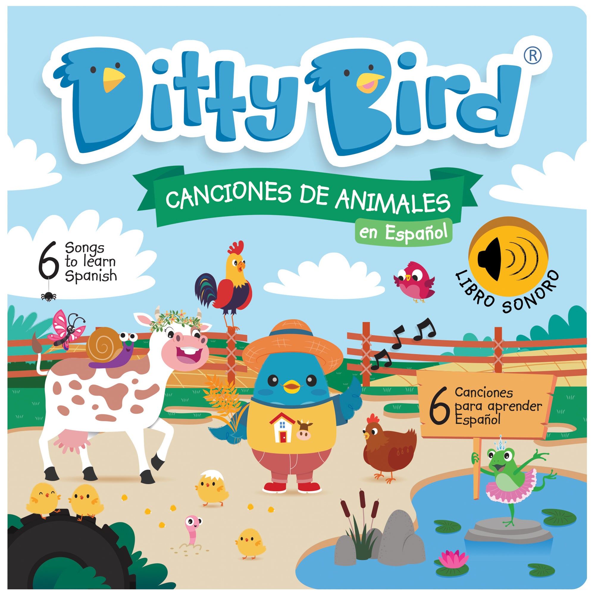 DITTY BIRD: Canciones de Animales en Español
